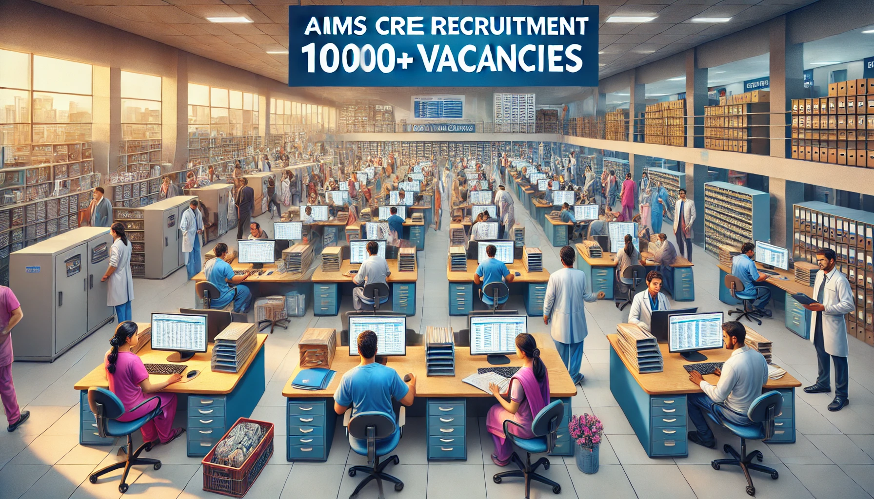 AIIMS CRE Recruitment 2025: 1000+ Vacancies for Assistants, DEO, Clerk, Store Keeper, and More
