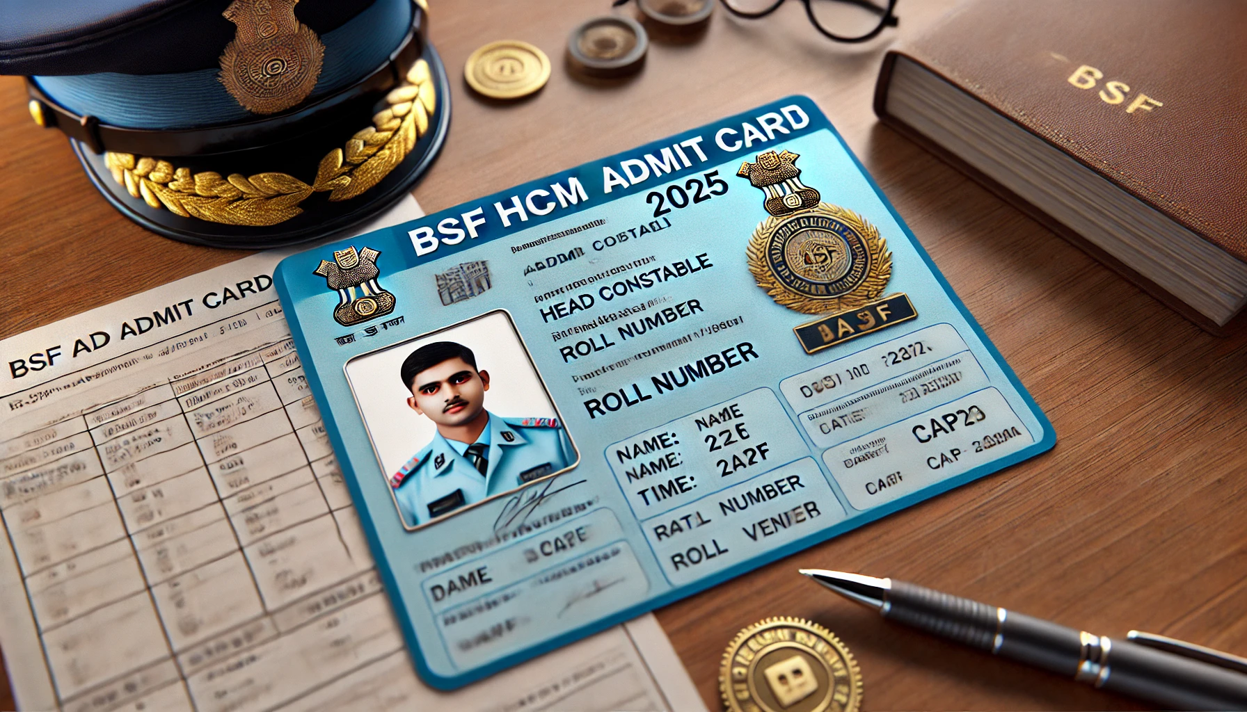 BSF HCM Admit Card