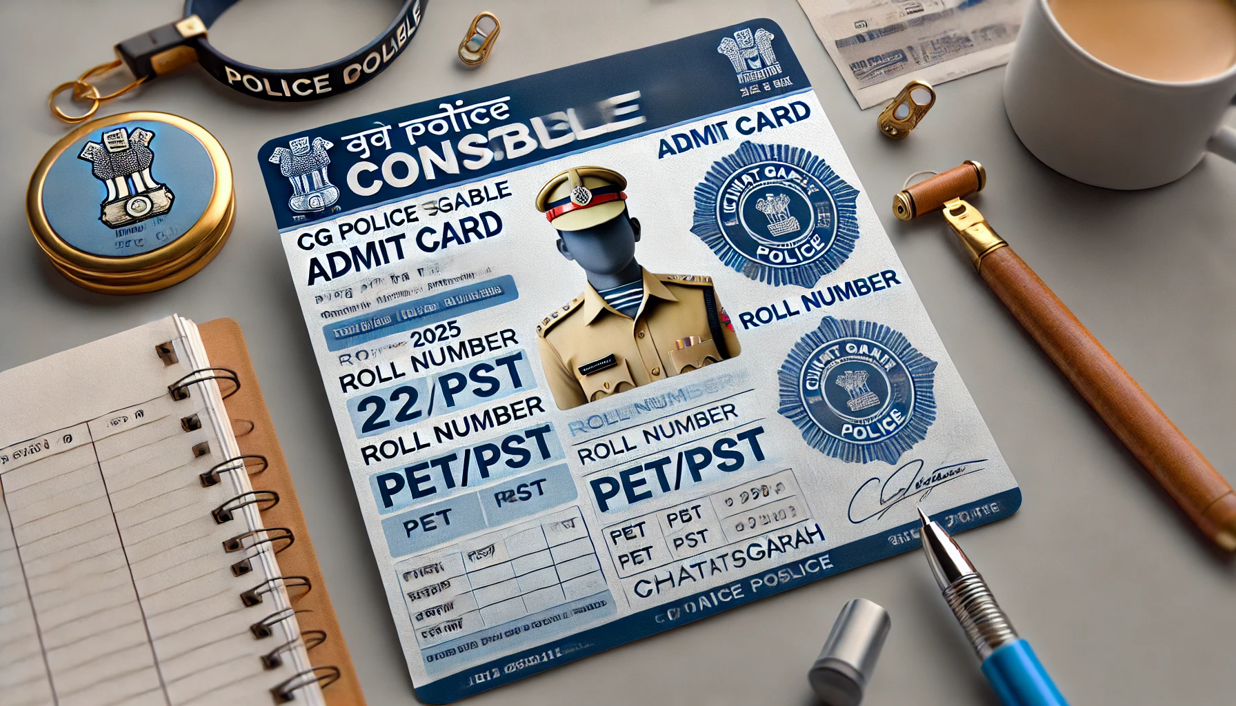 CG Police Constable Admit Card 2025 Selection Process, PETPST Dates @cgpolice.gov.in