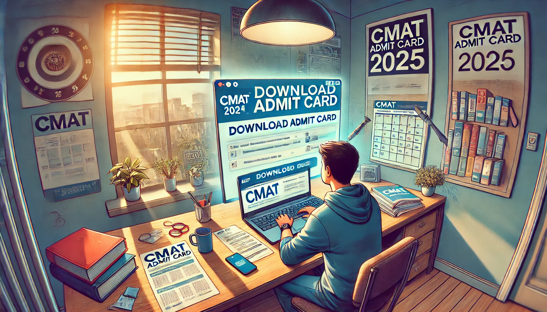 CMAT Admit Card 2025 to Be Released Today Steps to Download