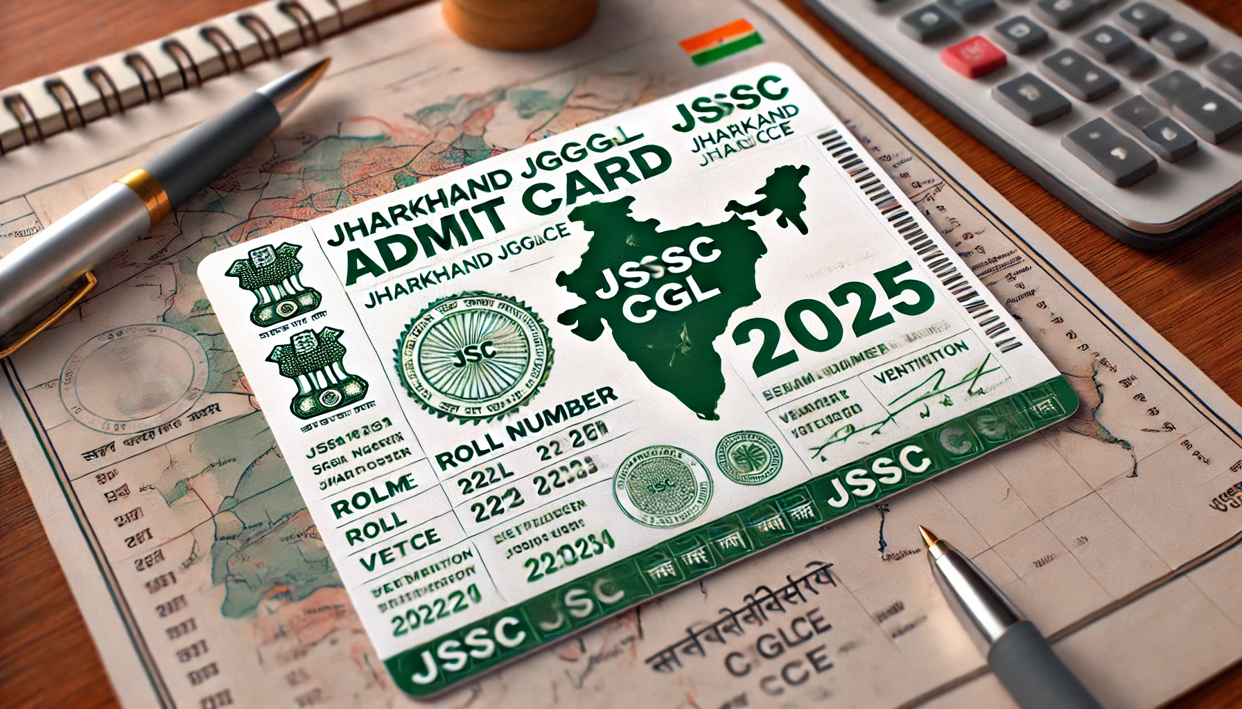 JSSC CGL Admit Card 2025 Jharkhand JGGLCCE Call Letter @jssc.nic.in