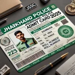 Jharkhand Police Admit Card