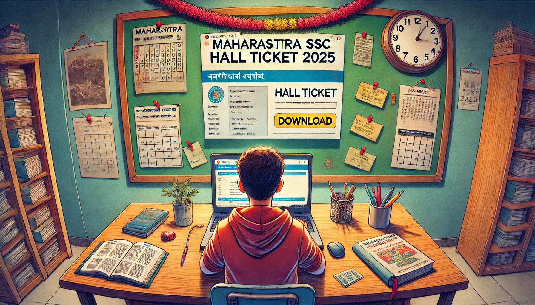 Maharashtra SSC Hall Ticket 2025 Released Download Now @mahahsscboard.in