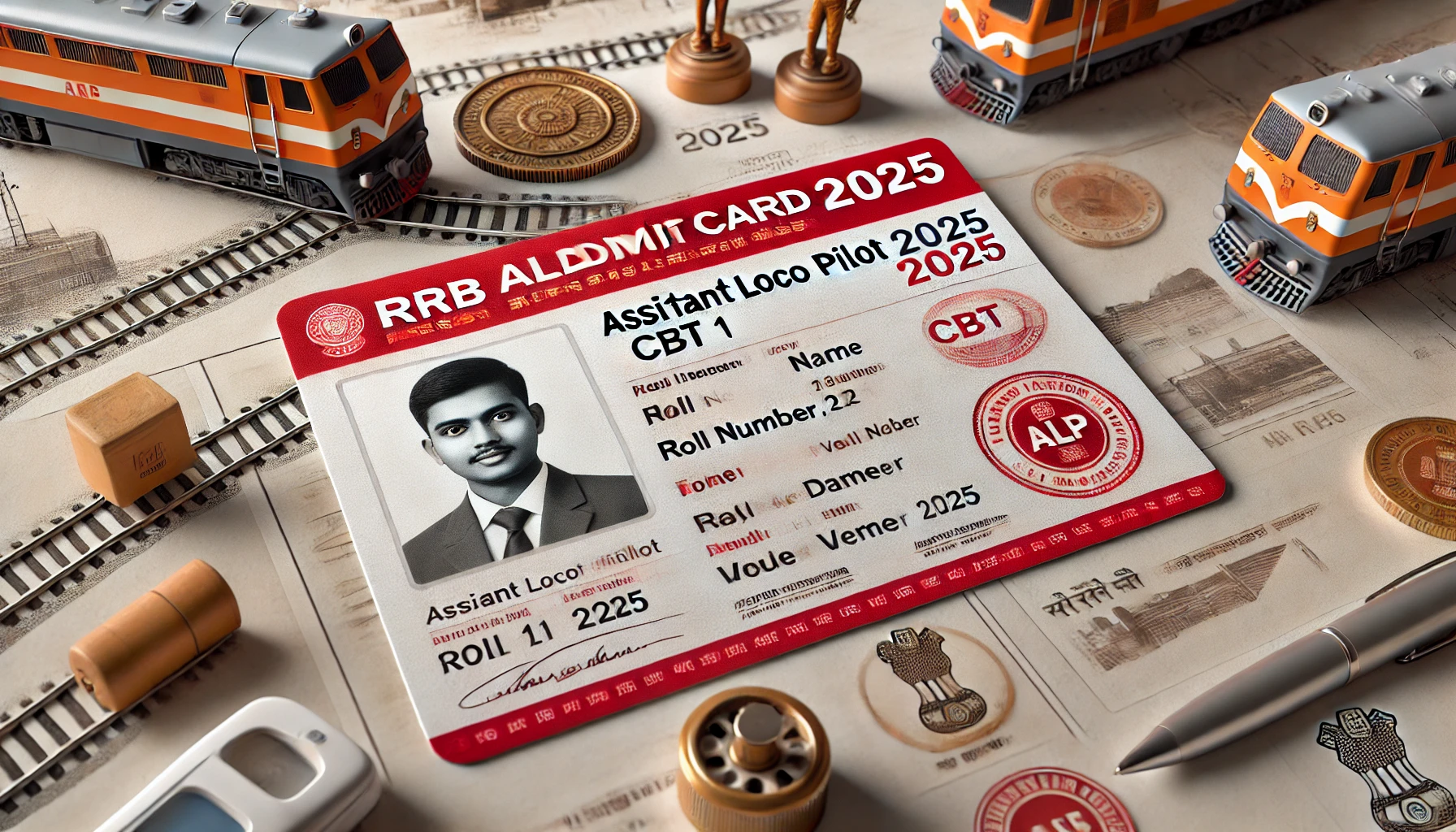 RRB ALP Admit Card 2025 Download CBT 1 Exam Hall Ticket & Check Expected Exam Date @rrbcdg.gov.in