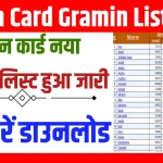 Ration Card Gramin List 2025: राशन कार्ड धारकों के लिए बड़ी खुशखबरी, नई लिस्ट जारी