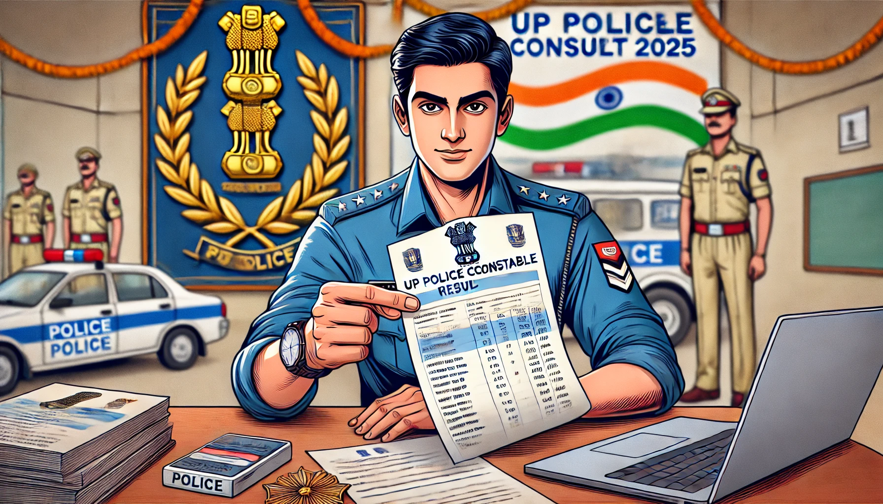 UP Police Constable Result 2025 Check Cut-off Marks, Merit List PDF Download